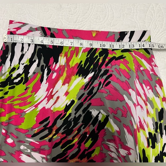 KASPER Pull-on Printed Skirt SZ PM - Picture 8 of 9